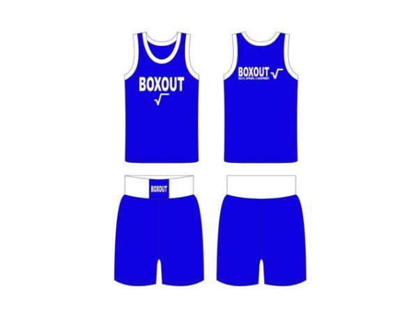 BOXOUT BOXING UNIFORMS - BLUE